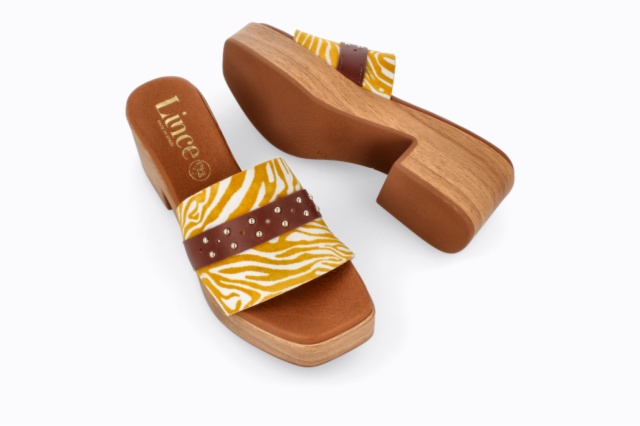 SANDALIAS CEBRIN AMARILLO ABRIL