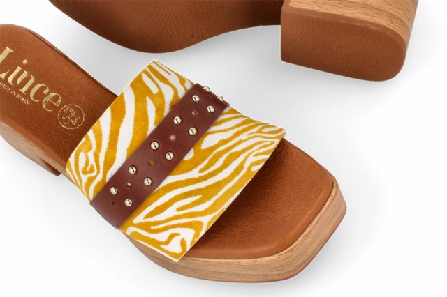 SANDALIAS CEBRIN AMARILLO ABRIL