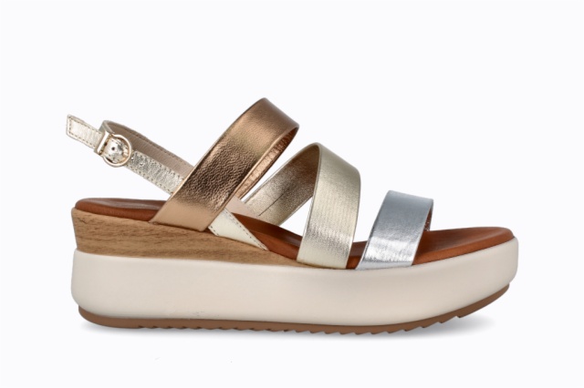 SANDALIAS PLATA MOJACAR