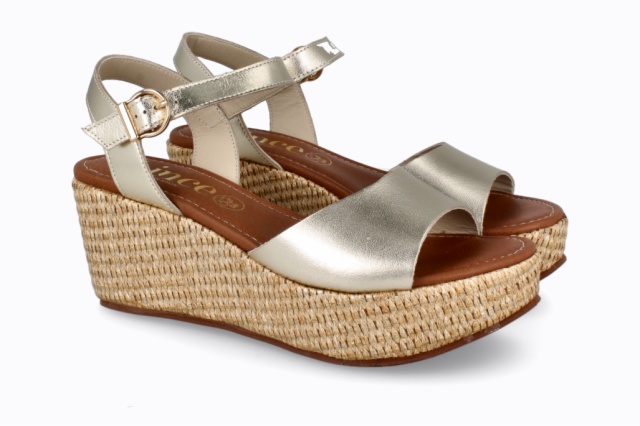 SANDALIAS PLATINO MAYKA