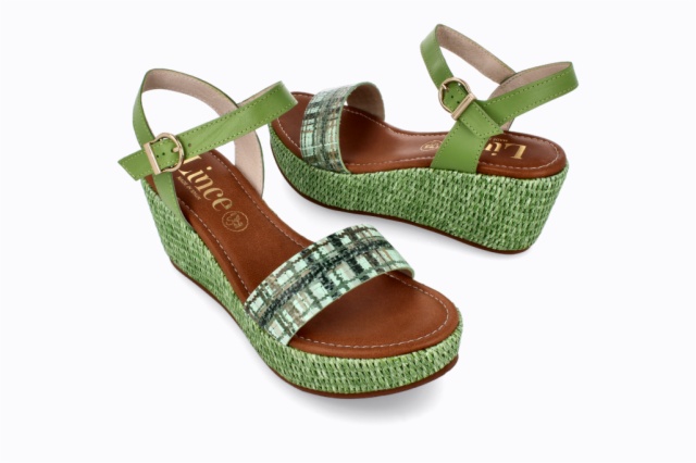 SANDALIAS VERDE MAYKA