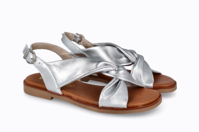 SANDALIAS PLATA CORFU