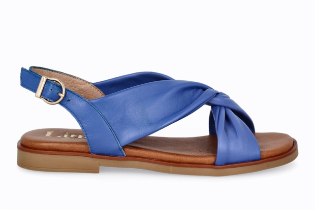 SANDALIAS AZUL TINTA CORFU