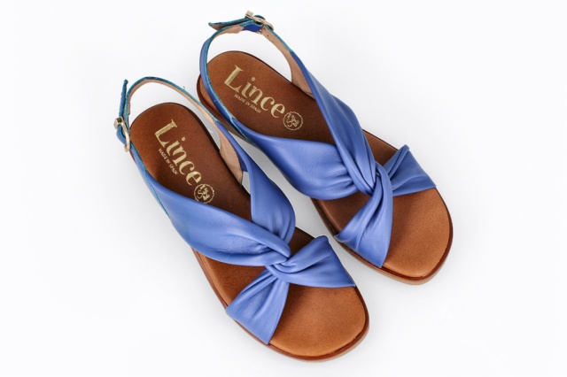 SANDALIAS AZUL TINTA CORFU