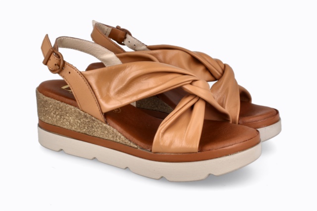 SANDALIAS CAMEL LORENA