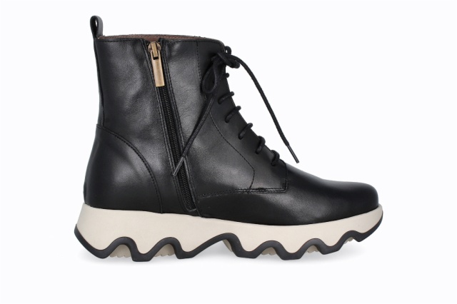 BOTÍN OLA PIEL YUCATAN NEGRO