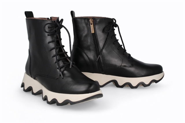 BOTÍN OLA PIEL YUCATAN NEGRO