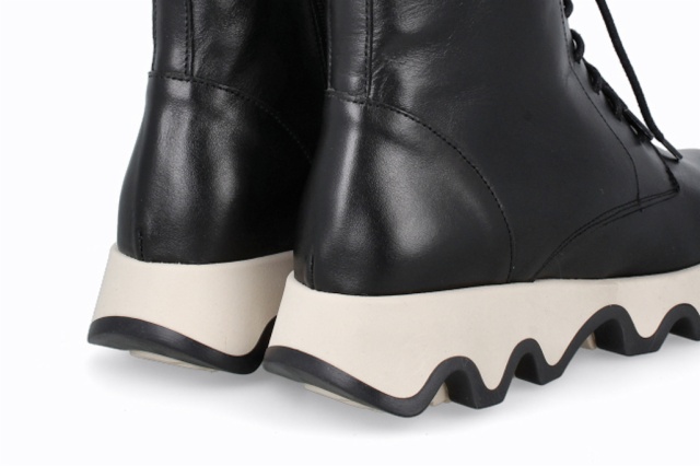 BOTÍN OLA PIEL YUCATAN NEGRO