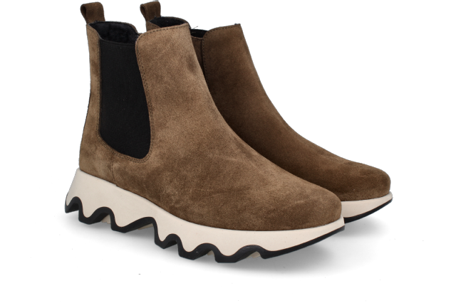 BOTÍN OLA SERRAJE KAKI