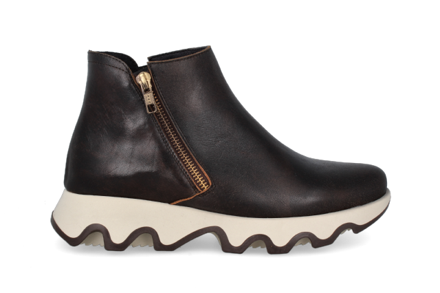 BOTÍN OLA PIEL AVIADOR CUERO