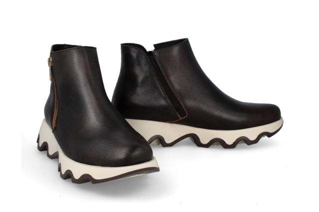 BOTÍN OLA PIEL AVIADOR CUERO