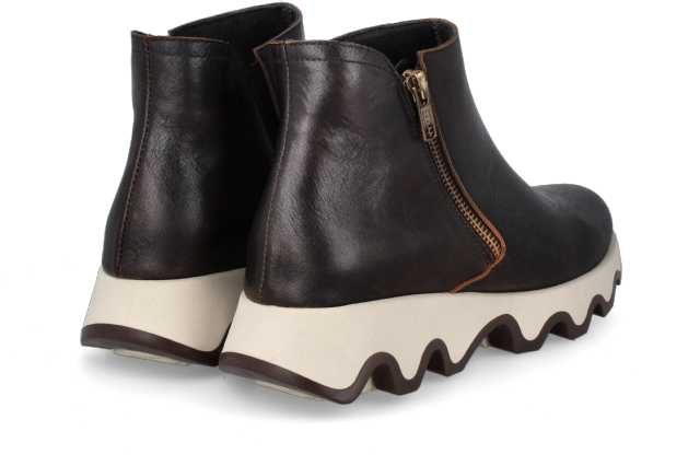 BOTÍN OLA PIEL AVIADOR CUERO