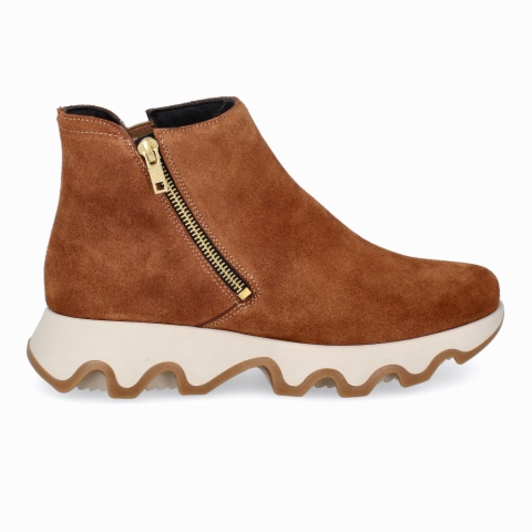 BOTÍN OLA SERRAJE BRANDY