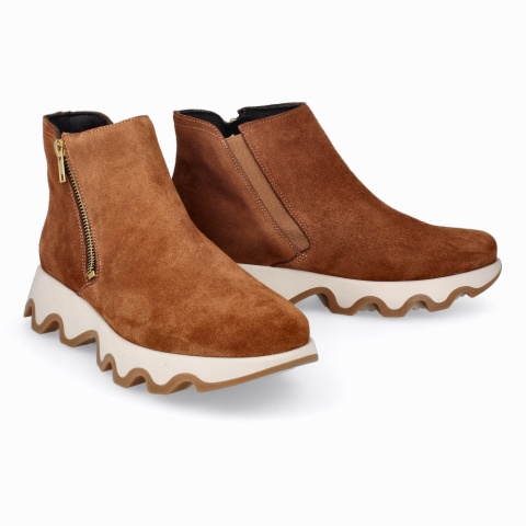 BOTÍN OLA SERRAJE BRANDY