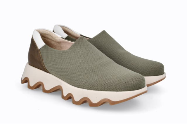 SNEAKER OLA VERDE OCRE
