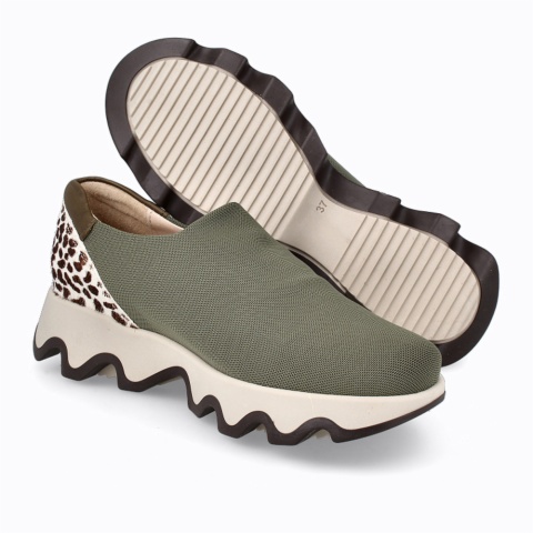 SNEAKER MIPE KAKI OLA BEIG NEGRO