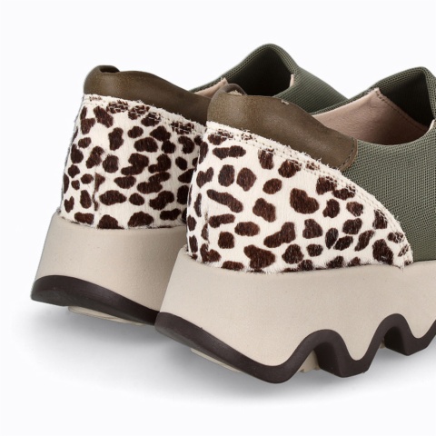 SNEAKER MIPE KAKI OLA BEIG NEGRO