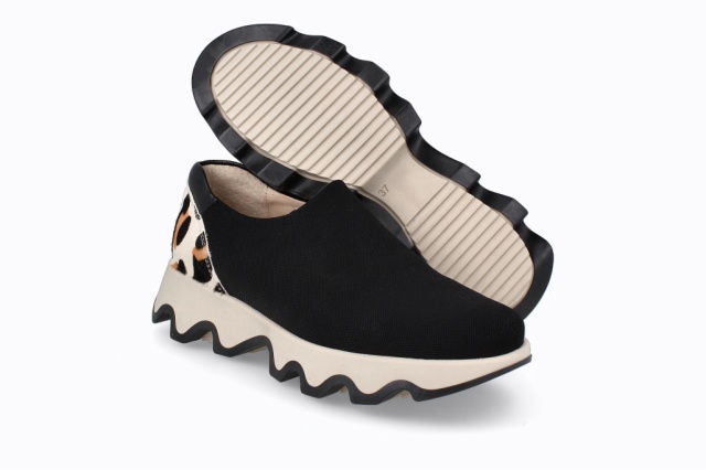 SNEAKER MIPE PONY OLA BEIG NEGRO