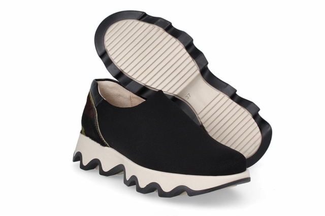 SNEAKER OLA LICRA MIPE NEGRO CAMUFLAJE