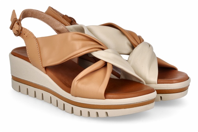SANDALIA FLORENCIA IRIS BEIG