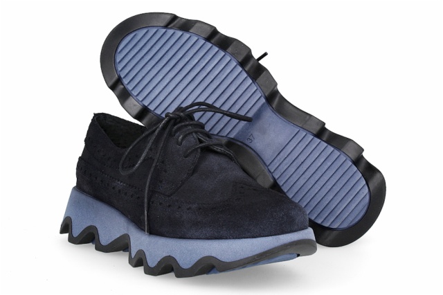 BLUCHER MARINO OLA NAVY NEGRO