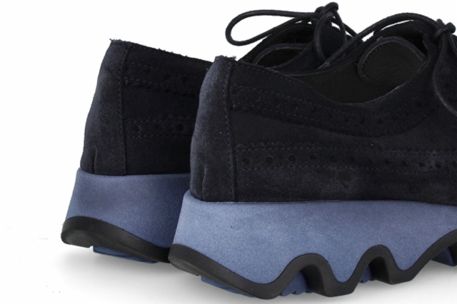 BLUCHER MARINO OLA NAVY NEGRO