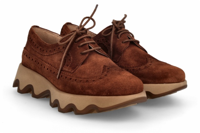 BLUCHER NOGAL OLA CAMEL FUMO