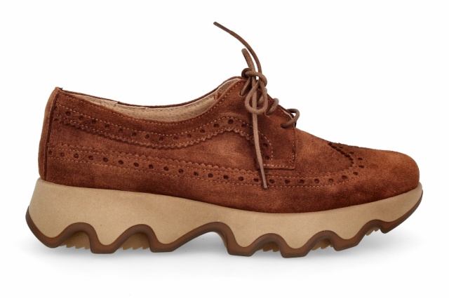 BLUCHER NOGAL OLA CAMEL FUMO