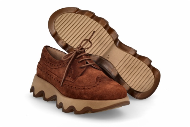 BLUCHER NOGAL OLA CAMEL FUMO
