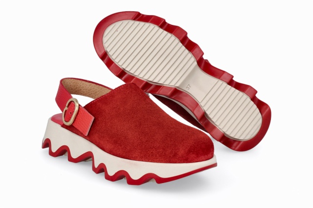 V51009PIEL SERRAJE ROJOH.594 TD OLA BEIG ROJO