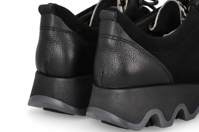 SNEAKER OLA NEGRO GRIS