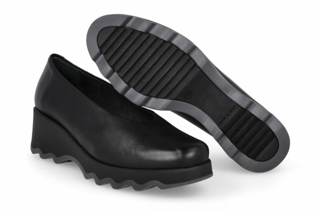 ZAPATO MATI NEGRO GRIS