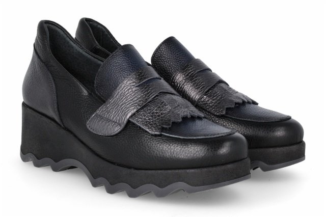 MOCASÍN BILLY NEGRO MARINO