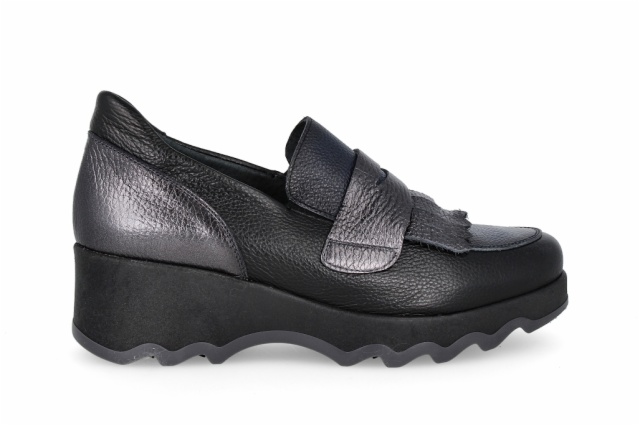 MOCASÍN BILLY NEGRO MARINO