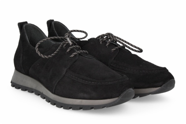 MOCASÍN VENTURA GRIS NEGRO