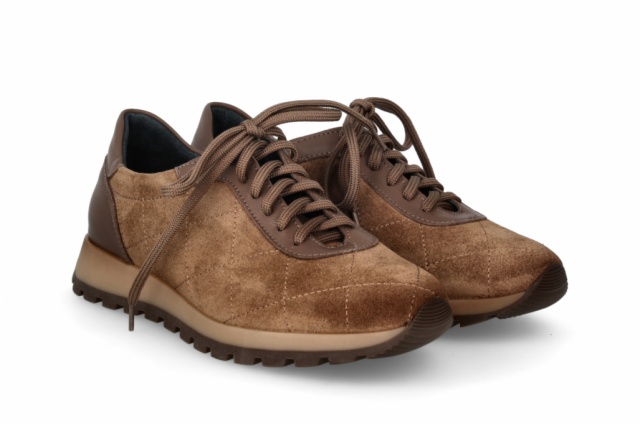 SNEAKER TUNDRA VENTURA CREMA MARRON