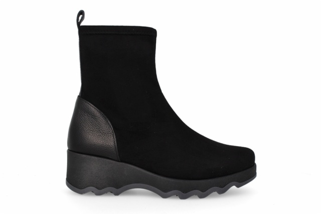 BOTÍN LICRA DAINO MATI NEGRO GRIS