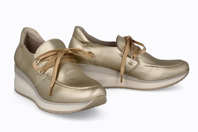SNEAKER FLOTTER SERENA BEIG PLATINO