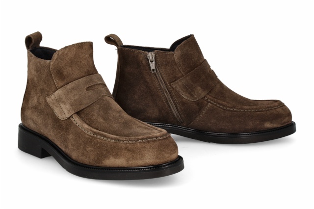 I52404PIEL SERRAJE KAKIH.606 NOA NEGRO