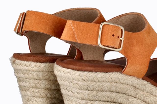 SANDALIA NARANJA YUSTE NATURAL