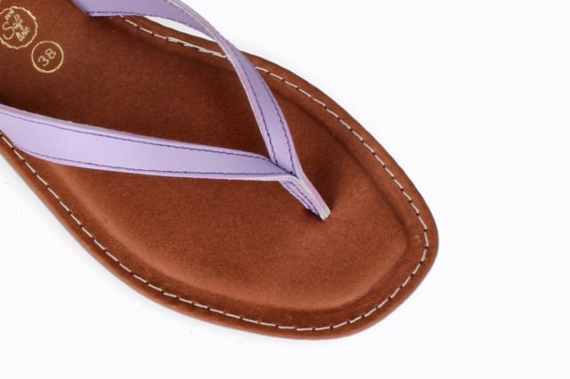 SANDALIA FLORENCIA LILA LANKA OCRE