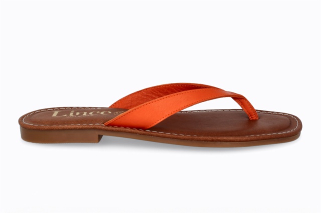 SANDALIA FLORENCIA NARANJA LANKA OCRE