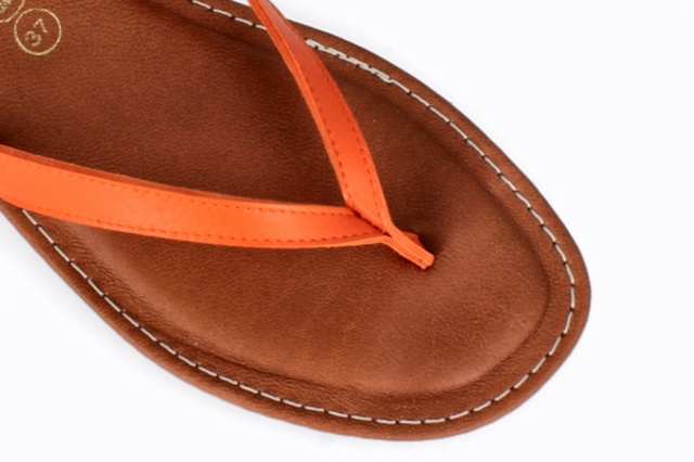 SANDALIA FLORENCIA NARANJA LANKA OCRE