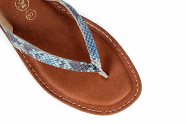 SANDALIA MOLOKAI AZUL LANKA OCRE