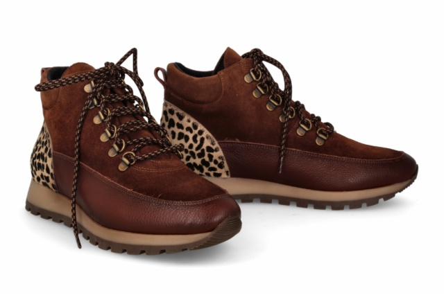 BOTÍN BILLY CASTAÑO VENTURA CREMA MARRON