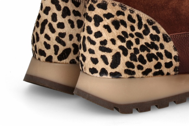 BOTÍN BILLY CASTAÑO VENTURA CREMA MARRON