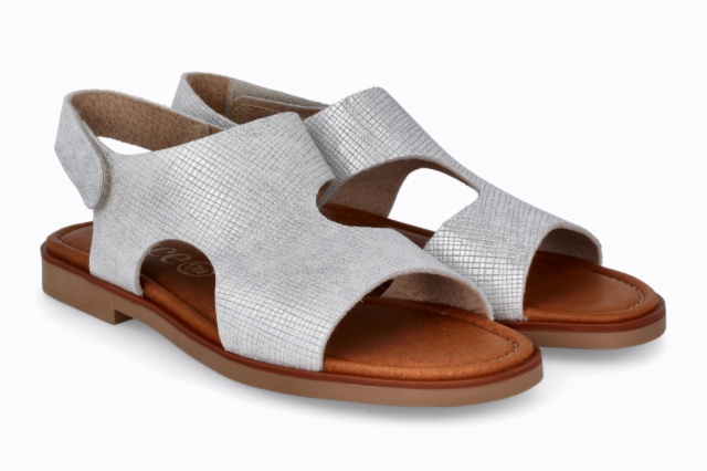 SANDALIA CARRE PLATA ARUBA OCRE
