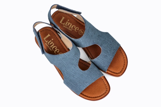 SANDALIA GEKO JEANS ARUBA OCRE