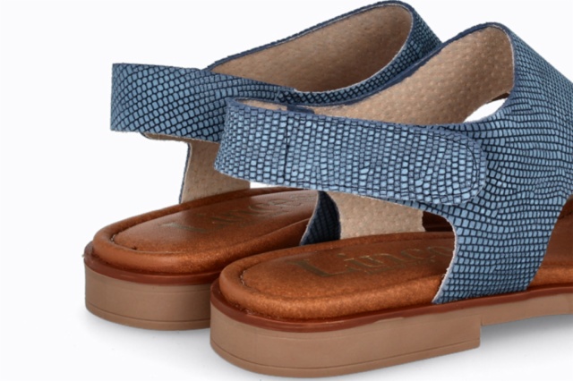 SANDALIA GEKO JEANS ARUBA OCRE