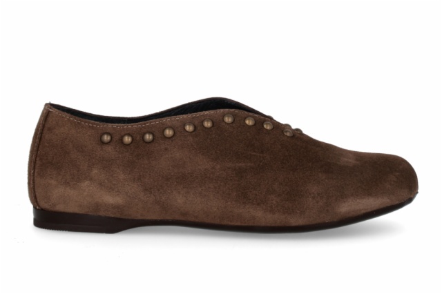 ZAPATO ABOTINADO TOPO TIANA MARRON